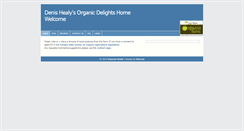 Desktop Screenshot of organicdelights.ie